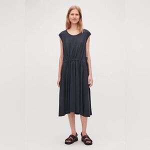 COS Belted A-Line Jersey Dress M‎